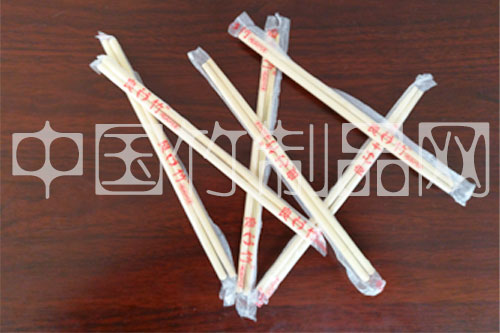圆竹筷子，pe包装 5.0*22 竹筷子一次性