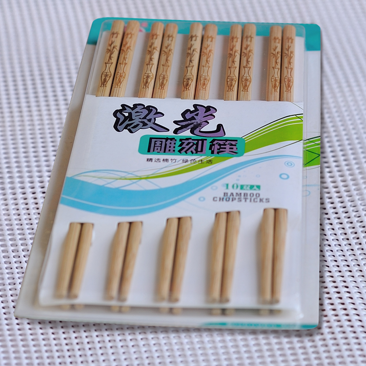 碳化竹,天然竹筷