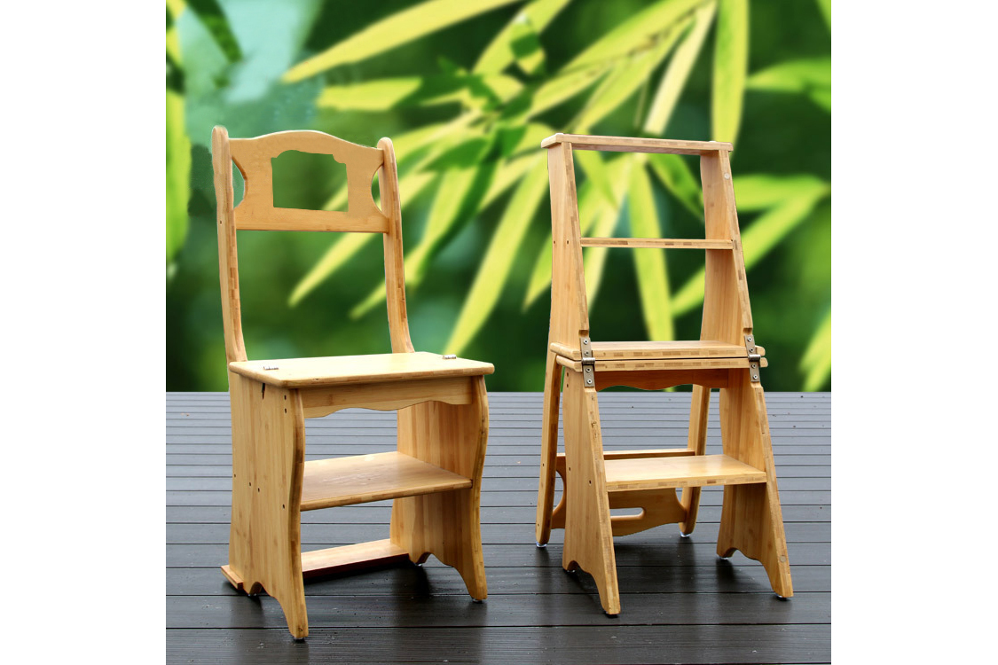 纯手工竹制品 家用 办公室 可折叠 功能靠背椅
