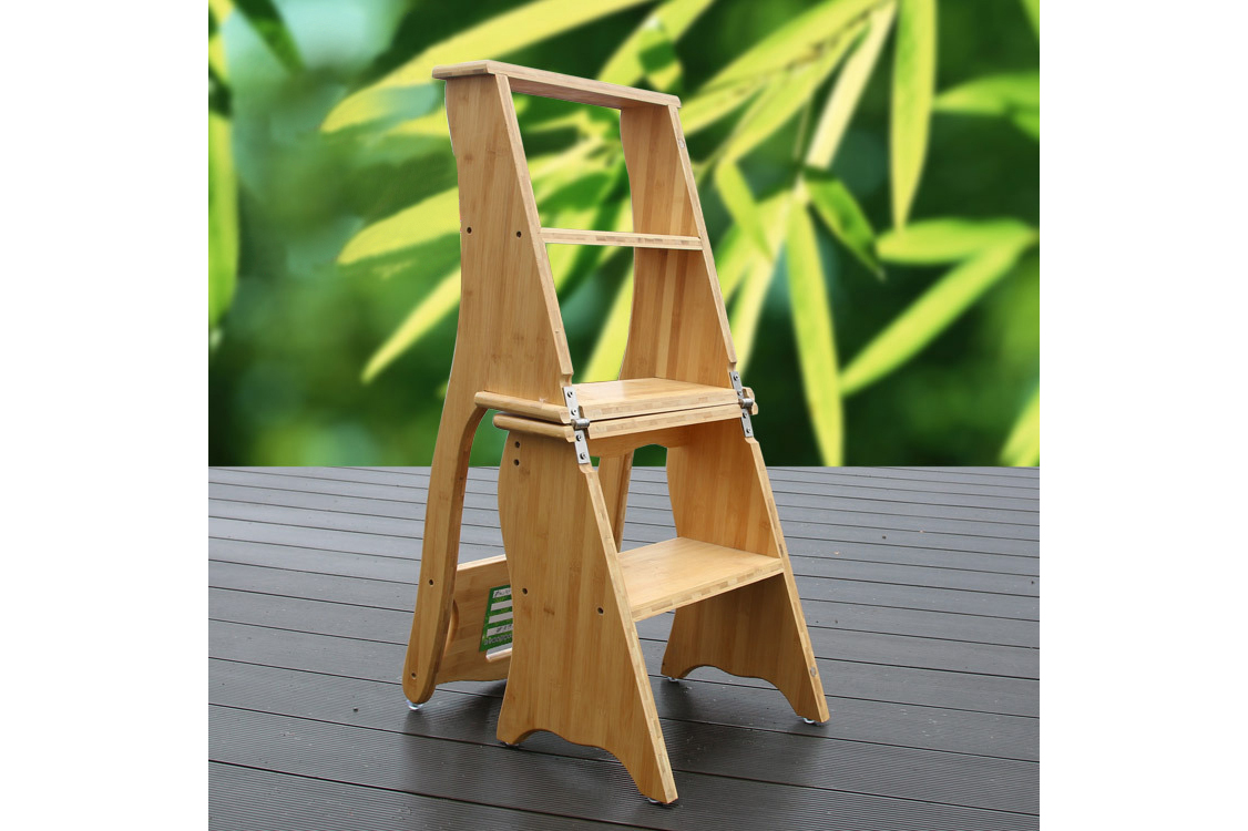 纯手工竹制品 家用 办公室 可折叠 功能靠背椅