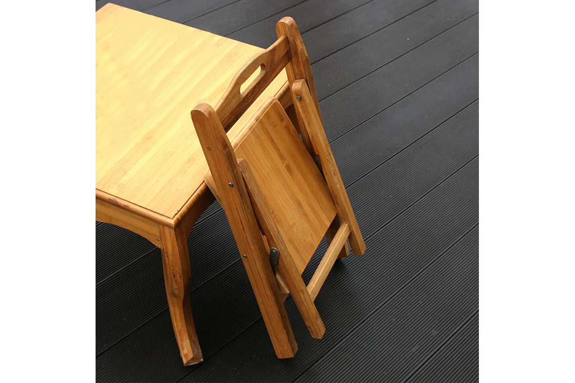 手工纯竹制榫卯工艺 单人布艺休闲折叠靠椅