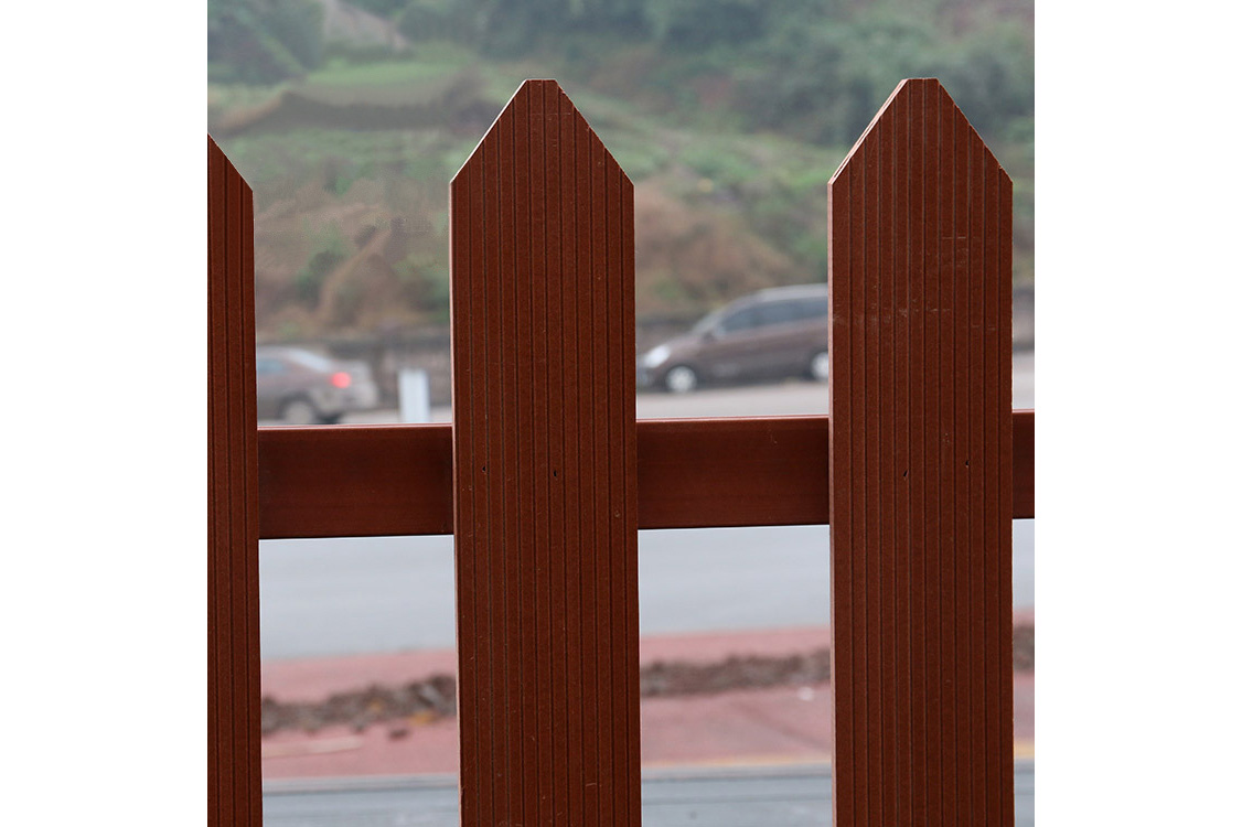竹纤维生态木纯手工竹制品围栏庭院红栅栏草坪护栏