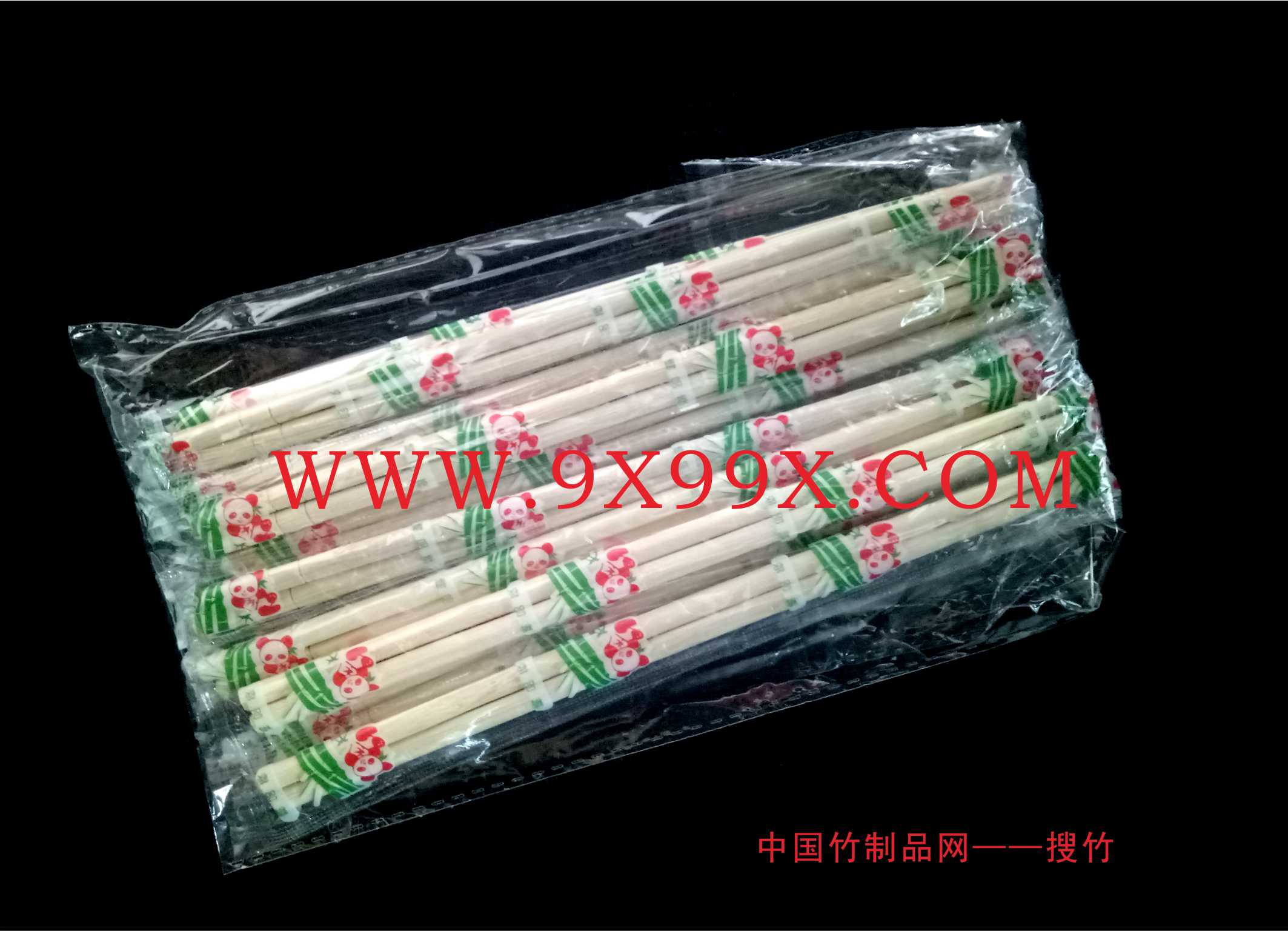 OPP包装5.0mm*19.5cm一次性圆竹筷子