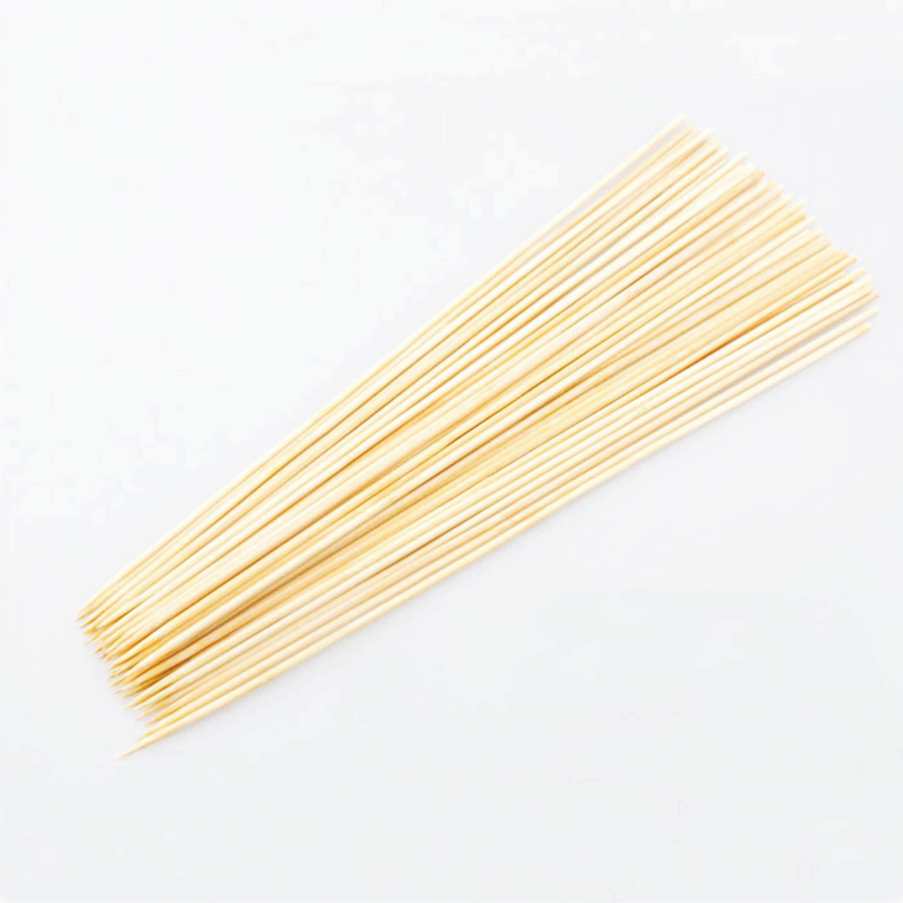 4.0mm*20cm 本地竹签  烧烤竹签 绿色竹签 糖葫芦竹签 棉花糖签子 