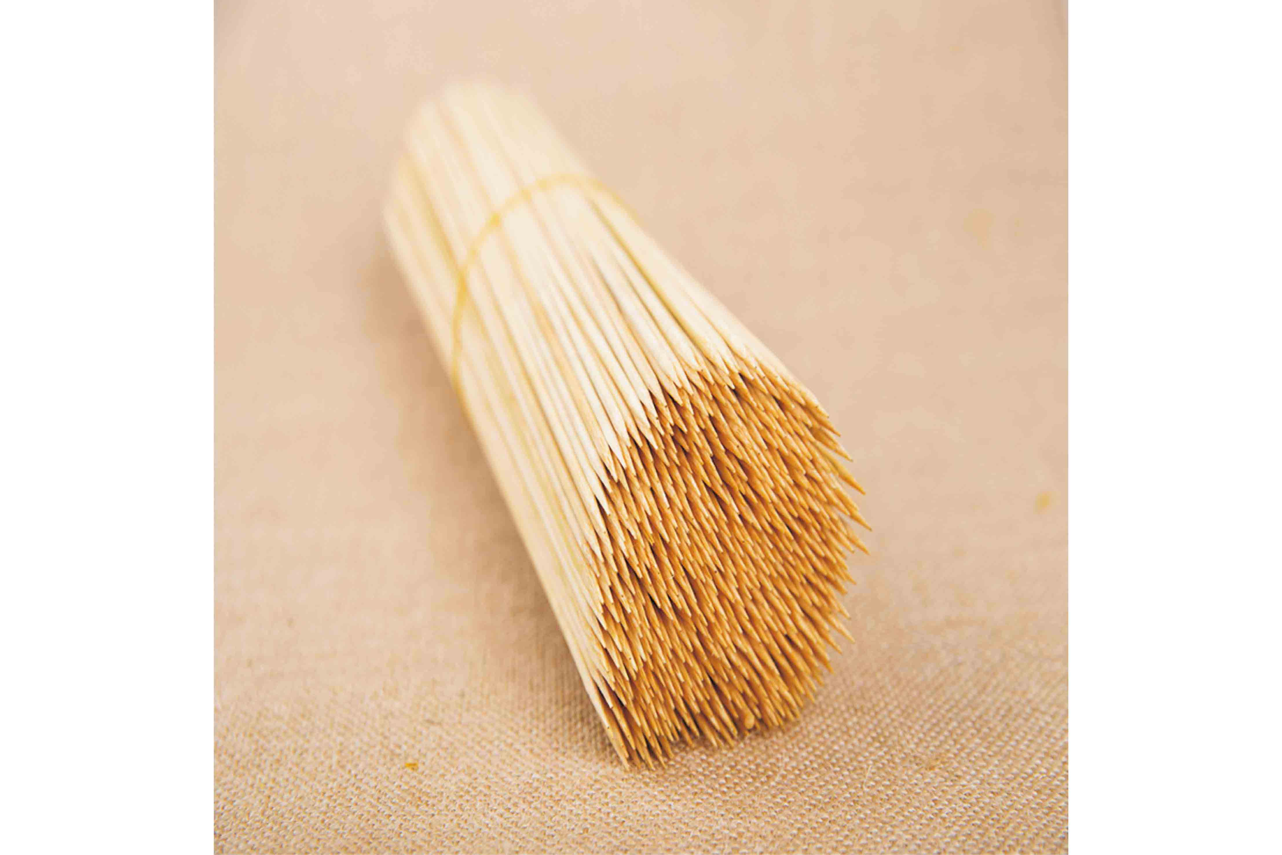 3.0*15 cm圆竹签 无节 串串香签子 水煮 油炸